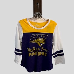 Colosseum Northern Iowa Panthers Womens Top-Small-NWT